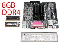 ASRock J4105B-ITX Dual Channel Intel Quad (bis 2,5GHz) DDR4 Mini-ITX  + 8GB RAM