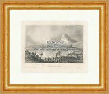 Sudak in der Krim Stahlstich