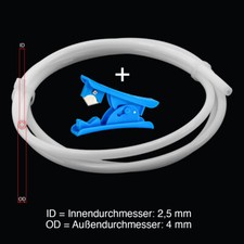 Ptfe tube 5mm - id, 2,5mm
