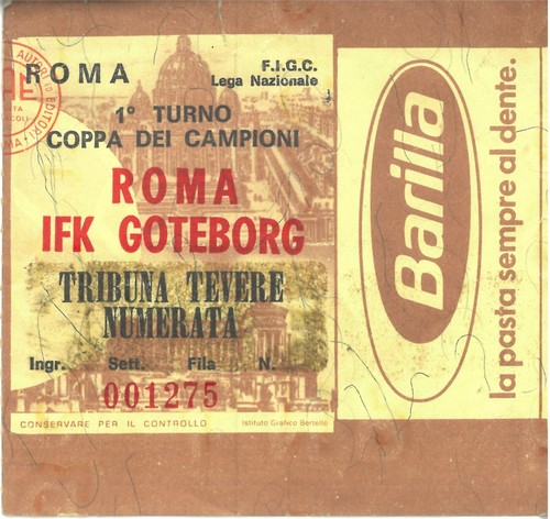 Ticket roma ifk - as,