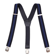 Hosenträger Schwarz Blau