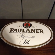 Paulaner Pils München Emailschild top 