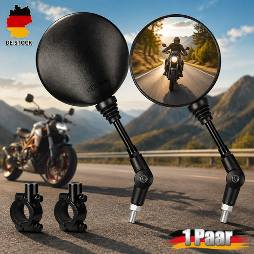 Lenkerendenspiegel motorrad - 2x,