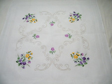 Kreuzstich Stickbild Blumen