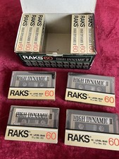 Raks Chrome MC Leer Kassetten