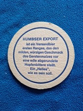Bierdeckel Export - Humbser