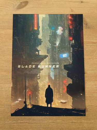Blade runner poster retro - blade,