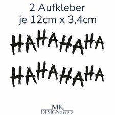 HAHAHA Joker Aufkleber Auto
