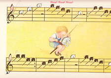 Pix (das ist Otto Pech). Lerne spielend Noten lesen. 1929. Erstausgabe