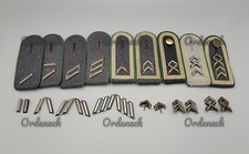 BUNDESWEHR AUFLAGEN AUS METALL FÜR RANG / DIENSTGRADABZEICHEN - SCHULTERKLAPPEN