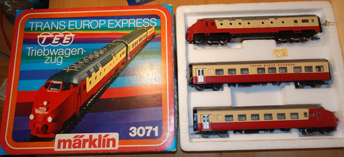 Märklin 3071 triebwagenzug - h0,