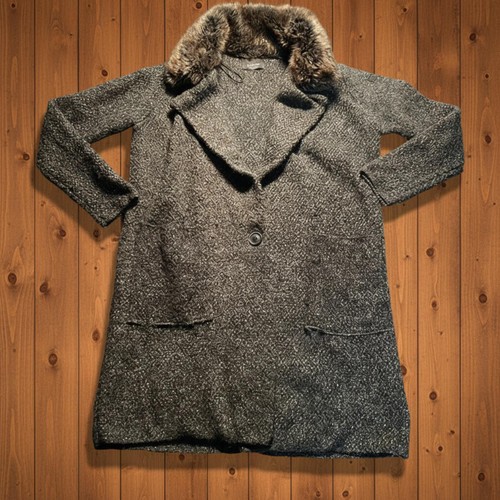 Zara mantel damen - damen, grau