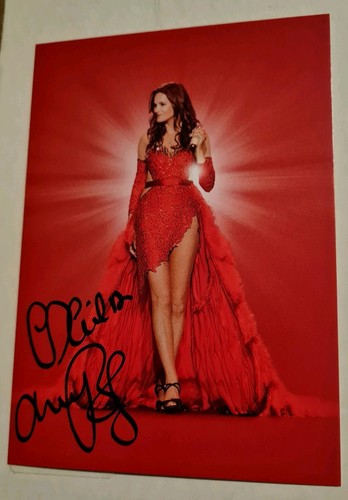 Andrea berg autogramm - andrea, karte