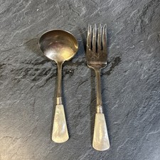 Perlmutt Griff viktorianisch