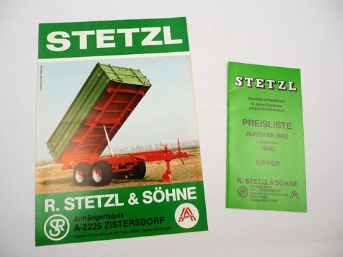 Original prospekt preisliste - original,