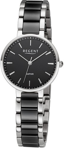 Regent damenuhr edelstahl - -,