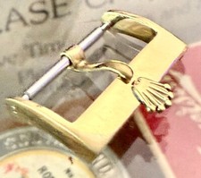 18k GOLD 18mm Logo Buckle