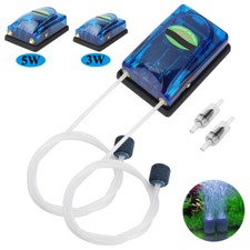 Aquarium Sauerstoffpumpe 3W5W Aquarium Luftpumpe Sauerstoff Luftpumpe