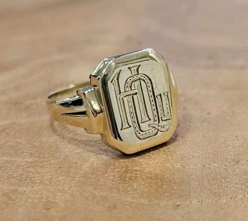 Siegelring gold 585 größe - 585,