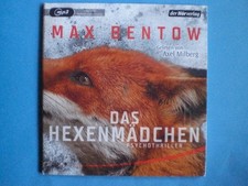 MAX BENTOW - DAS HEXENMÄDCHEN - HÖRBUCH - MP3  CD  - NEUWERTIG SAMMLUNG AUFLÖSUN