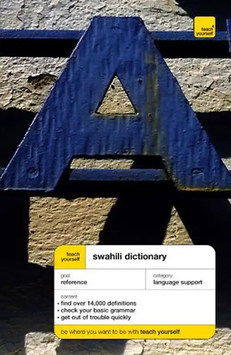 Teach yourself swahili - teach, yourself.