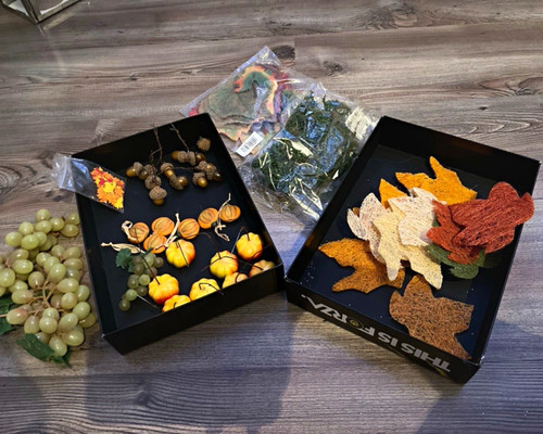 Herbstdeko set künstliche - herbstdeko-set,