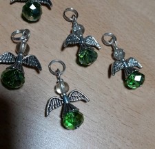  Talisman Erzengel Raphael *Glück & Heilung* grün  NEU Handarbeit 