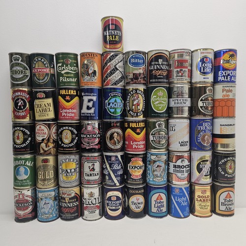 Vintage beer can collection - vintage,