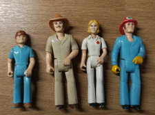 4 Figuren Fisher Price Adventure People Konvolut Feuerwehr Safari Kind
