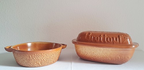 Vintage brottopf auflaufform - vintage, &