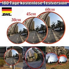 Konvexer Straßenspiegel