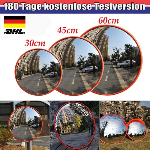 Konvexer straßenspiegel - konvexer,