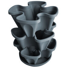 Blumensäule *MEDIUM* HELLGRAU