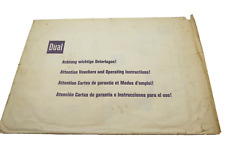 Tonabnehmer: DUAL CDS 650, Original-Informationsblatt, Vintage