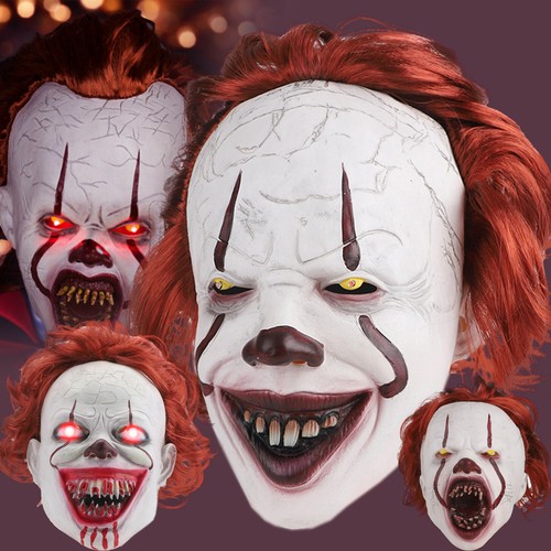 Halloween clown maske latex - halloween,