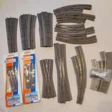 Konvolut Roco Line H0 Weichen, Kreuzungen, 14 Teile