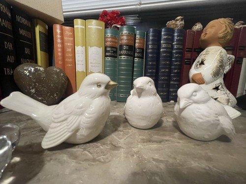 Göbel porzellan vögel - 3x,