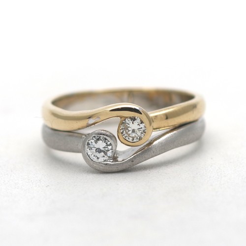 Ring 750 gold - gold, karat