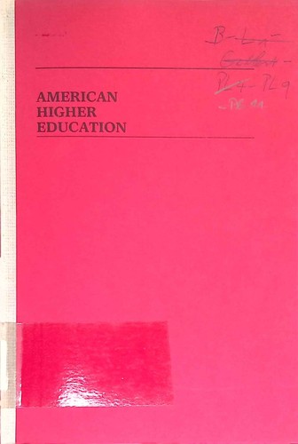 American higher education - higher,