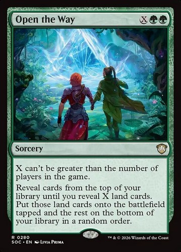 Mtg open the - the, way