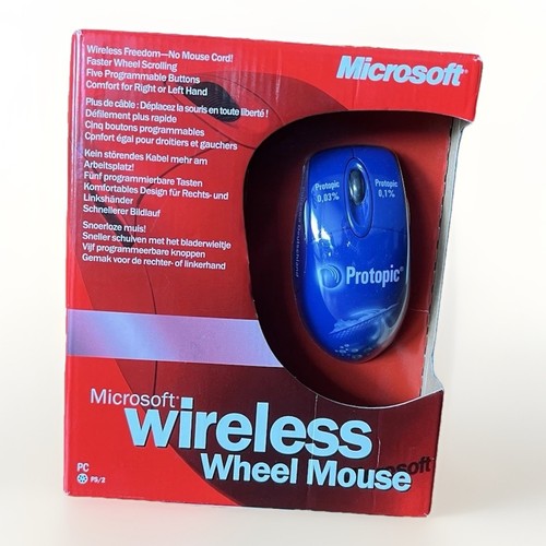 Microsoft wireless wheel mouse - wheel,