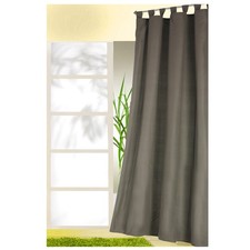 Schlaufenschal inkl. Kräuselband blickdicht Gardine Vorhang Dekoschal Uni Typ117