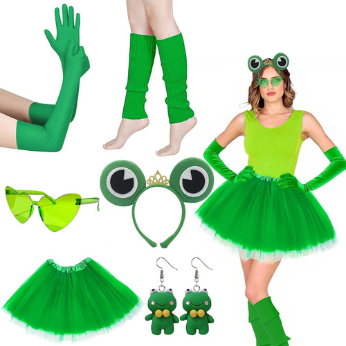 Froschkostüm damen set mit - damen,