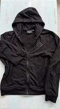 Harley Davidson Sweatjacke Herren Gr. L Schwarz