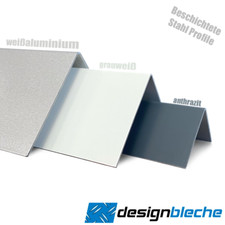 Winkelblech Blechwinkel Kantblech Eckwinkel RAL Farben Stahl Winkel Eckschutz