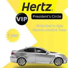 Hertz Reward Mietwagen President Circle Status Fahrzeug Upgrade 1 Jahr