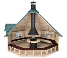 NordLog Grillkota 14,9 m²