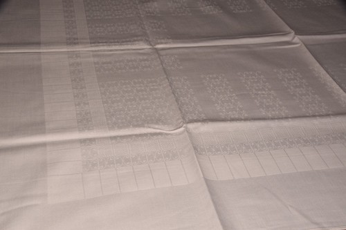 Alte damast tischdecke - alte,