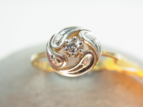 Schöner brillant ring - ring, gg
