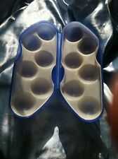 Tupperware Eierbox eierdose Eierbehälter kolumbus Brotbox Eiermann blau MaxiTwi